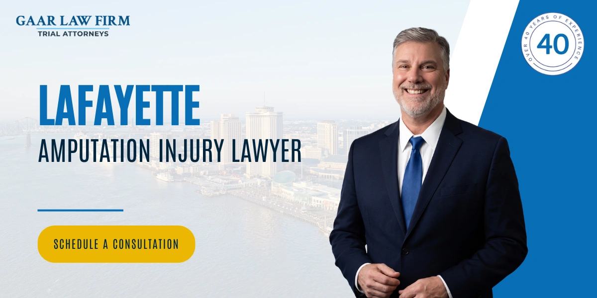 Lafayette Amputation Injury Lawyer